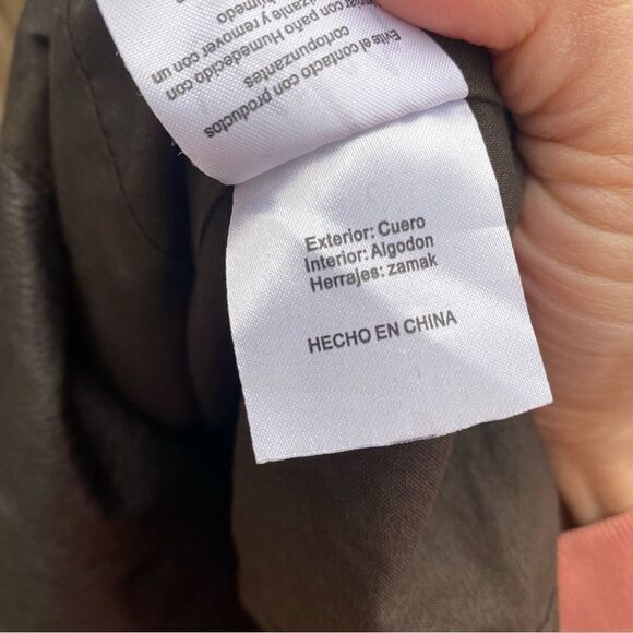 💛 Velez Leather Dark Trench Coat Columbian Designer - Picture 7 of 7